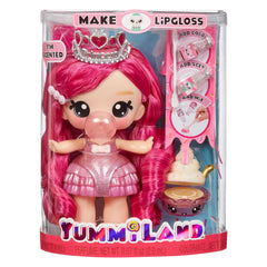 Yummiland Large Doll + Lipgloss  Pet Bianca Bubble Gum