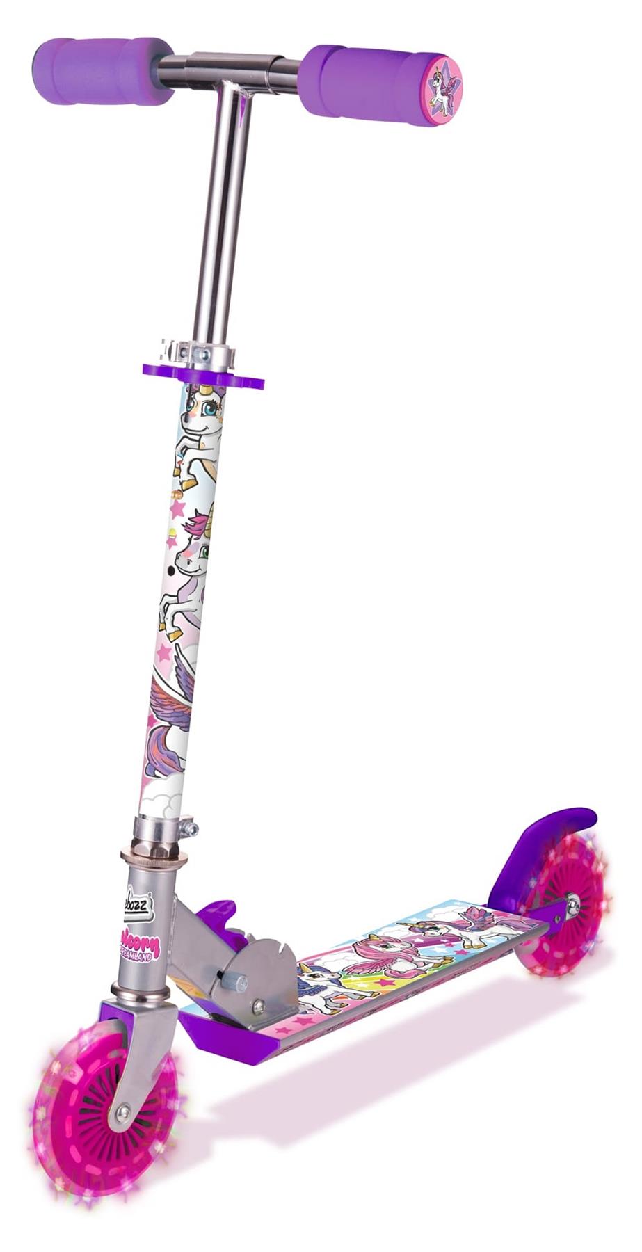 Ozbozz Unicorn Dreamland Scooter with Flashing Wheels – BargainMax