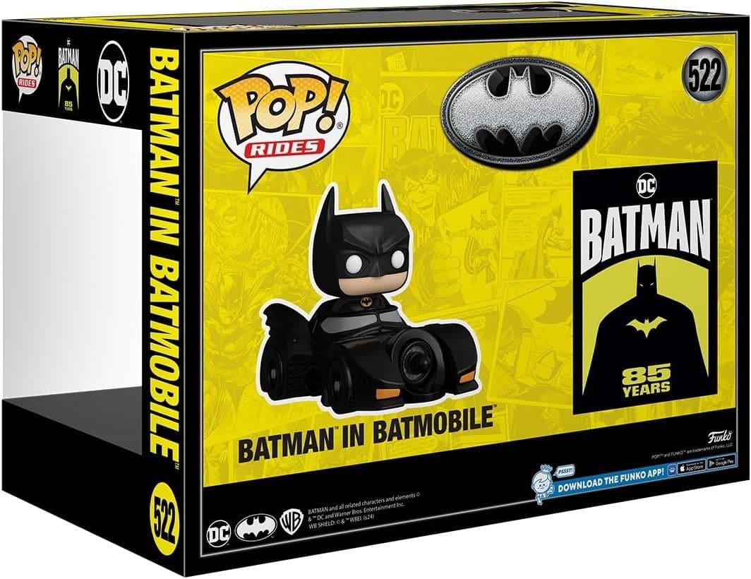 Funko POP! Rides DLX BM 85th - Batman Figure in Batmobile – BargainMax