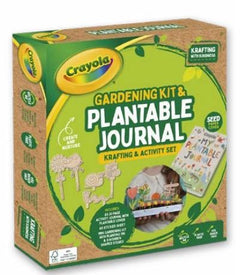 Crayola Gardening Kit & Plantable Journal