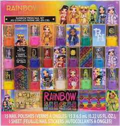 Rainbow High Rainbow Prism Nail Set 15 Pack
