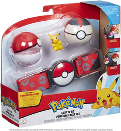 Pokemon Clip 'n' Go Poké Ball Belt Set