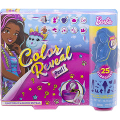Barbie Colour Reveal Peel Unicorn Fashion Reveal Doll