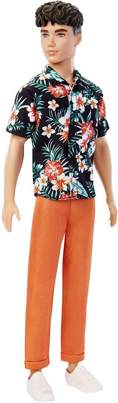 Barbie Ken Fashionista Hawaiian Shirt Doll