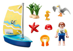 Playmobil Family Fun Beach Hotel Sailboat 70438