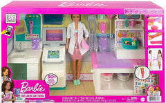 Barbie Fast Cast Clinic Doll Playset