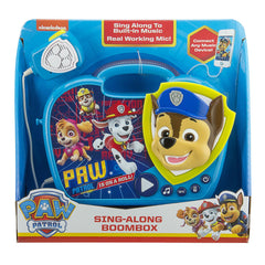 PAW Patrol Sing-Along Boombox with Microphone