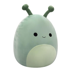 Original Squishmallows 16-Inch Preeto the Olive Green Slug Plush