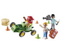 Playmobil Duck on Call Ambulance Action: Helping the Racing Driver 70919