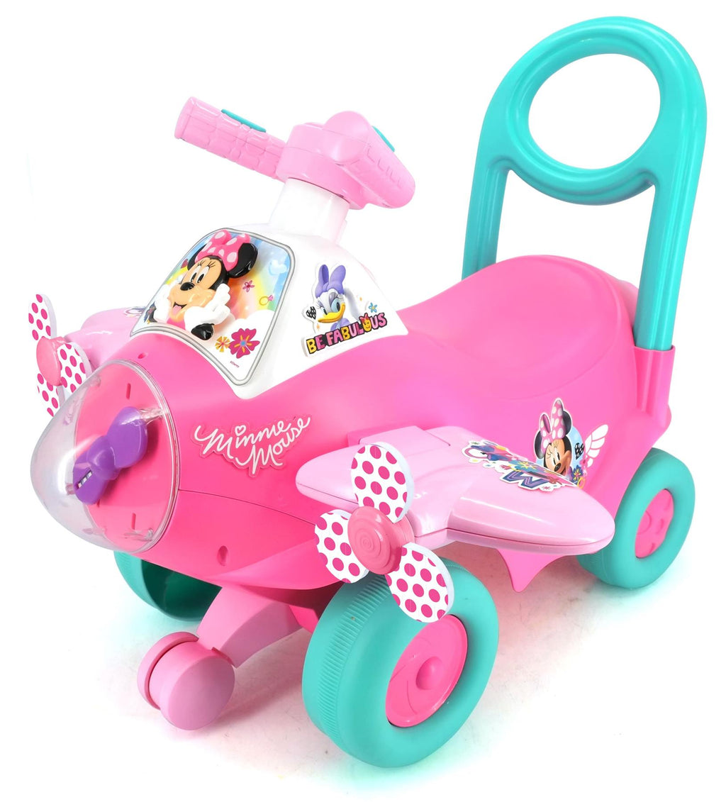 Disney Minnie Mouse Spinning Lights Plane Ride On – BargainMax
