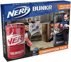 Nerf Bunkr Competition Pack - Wall, Barrel, Crate and Tyre