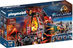 Playmobil Knights Burnham Raiders Lava Mine 70390