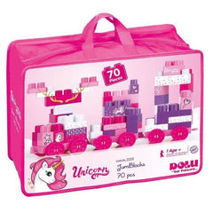 Dolu Unicorn JumBlocks 70 Pieces