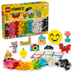 LEGO Classic Creative Happy Box Building Toys 11042