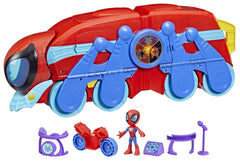 Marvel Spidey and His Amazing Friends Spider Crawl-R 2-in-1 Spider Raupe Vehicle