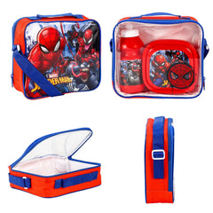 Spiderman 3 Piece Lunch Bag Set