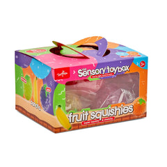 Toy Mania 5 Pack The Sensory Toy Box Fruit Squishies