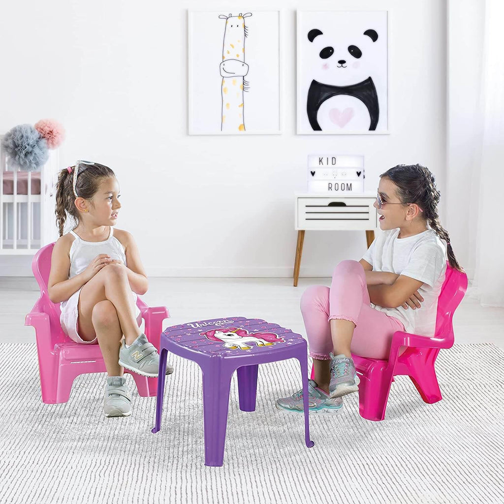 Dolu Unicorn Table and Chairs Set – BargainMax