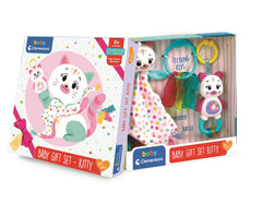 Baby Clementoni Comforter Gift Set - Kitty