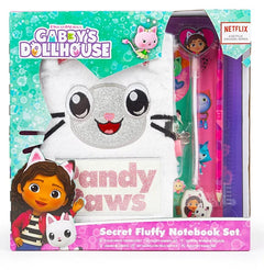 Gabby's Dollhouse Secret Fluffy Notebook Set