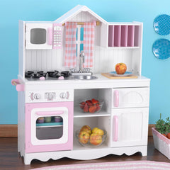 KidKraft Wooden Modern Country Play Kitchen