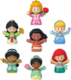 Fisher-Price Disney Princess Little People 7 Figure Pack