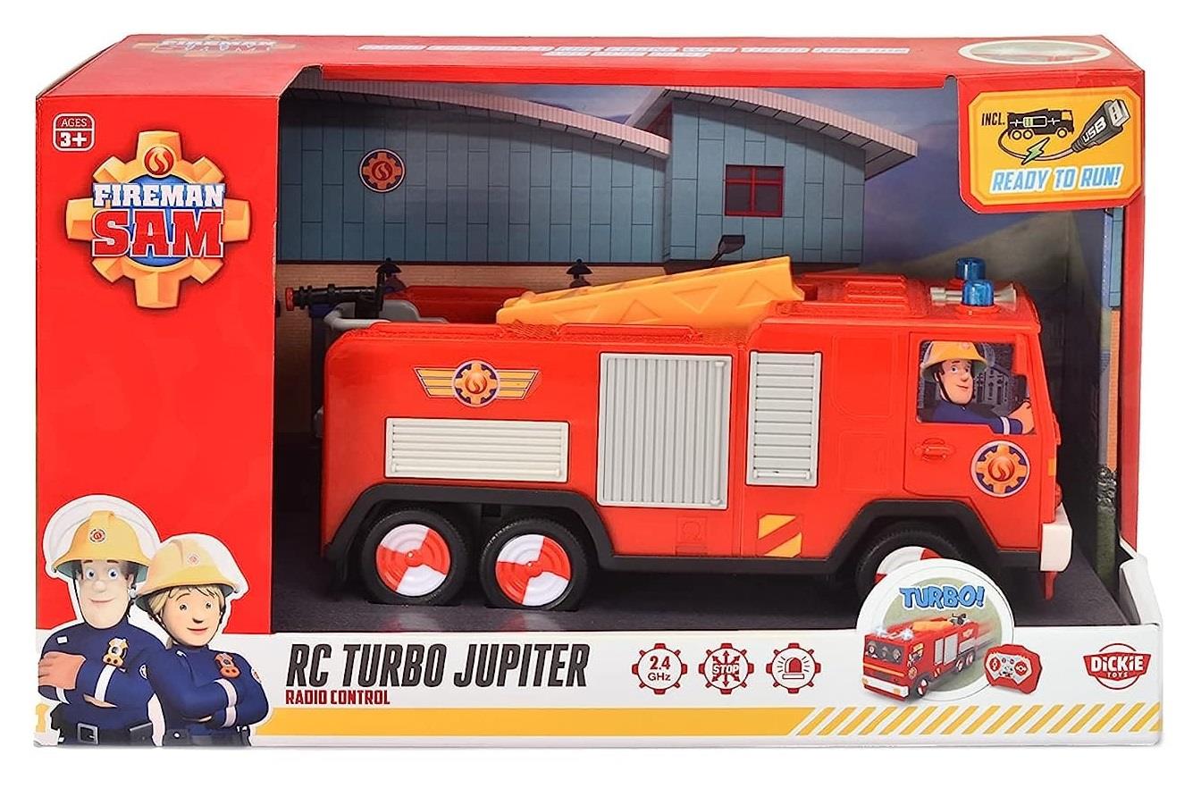 Fireman Sam Remote Control Turbo Jupiter Vehicle – BargainMax