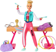 Barbie Gymnast Doll Playset with Accessories