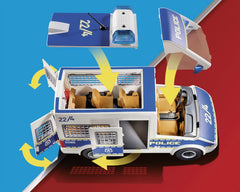 Playmobil City Action Police Van with Lights and Sound 70899
