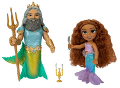 Disney Little Mermaid Ariel and King Triton Petite Gift Set