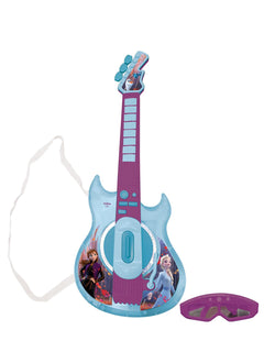 Disney Frozen Electronic Lighting Guitar with Glasses Mic