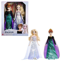 Disney Frozen Queen Anna and Elsa the Snow Queen Fashion Doll 2 Pack