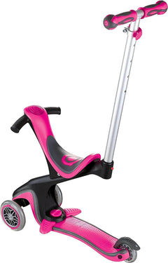 Globber Go Up Comfort 3in1 Ride On - Pink