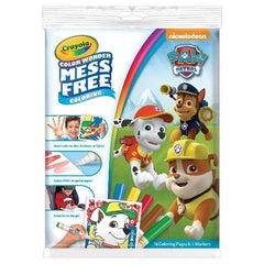 Crayola Mess Free Colour Wonder Paw Patrol