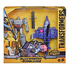 Transformers Buzzworthy Bumblebee Cyberverse Spark Armor Elite Class Megatron Figures