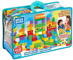 Mega Bloks 150 Piece Bag First Builders Lets Get Learning Building Blocks