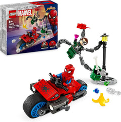 LEGO Marvel Motorcycle Chase: Spider-Man vs. Doc Ock 76275