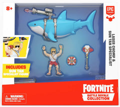 Fortnite Battle Royale Collection Laser Chomp & Sun Tan Specialist Figure Set