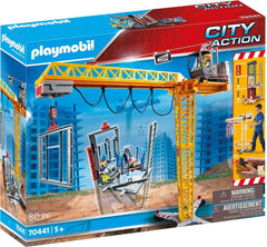 Playmobil City Action Construction Crane 70441