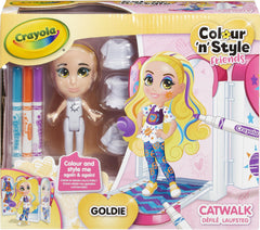 Crayola Colour 'n Style Friends Goldie Doll Catwalk