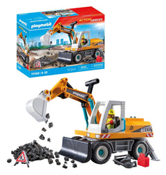 Playmobil 71749 Action Heroes Large Construction Excavator